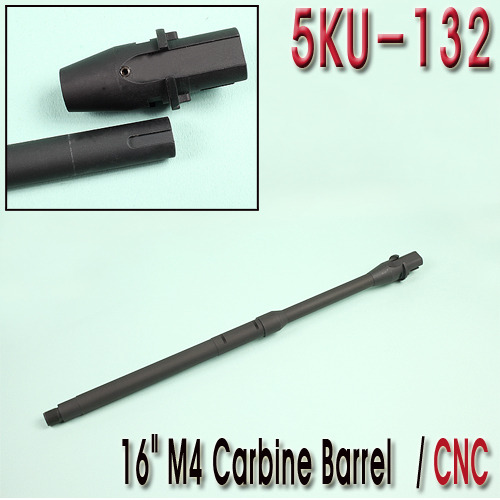 16&quot; M4 Carbine Barrel / CNC