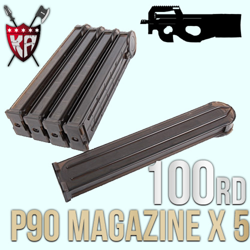 P90 Magazine / 100Rds - 5pcs