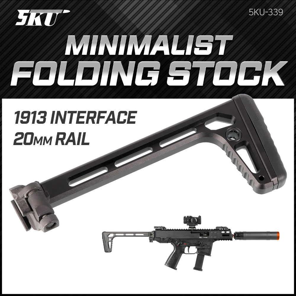 Minimalist Folding Stock (20mm Rail)