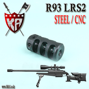 R93 LRS2 Flash Hider / Steel CNC