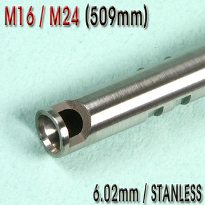 6.02mm Precision Stainless CNC inner barrel / M16