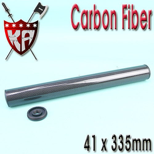 Carbon Fiber Silencer / 41 x 335