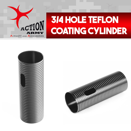 3/4 Hole Teflon Coating Cylinder