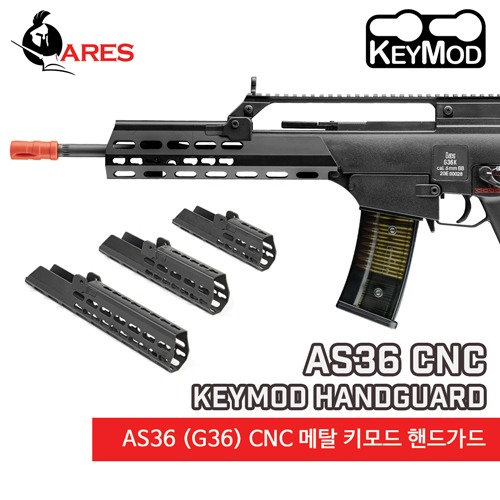 G36 CNC Keymod Handguard