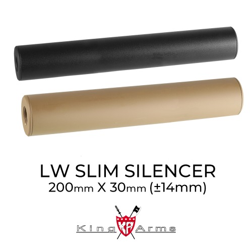LW Slim Silencer 30mm x 200mm