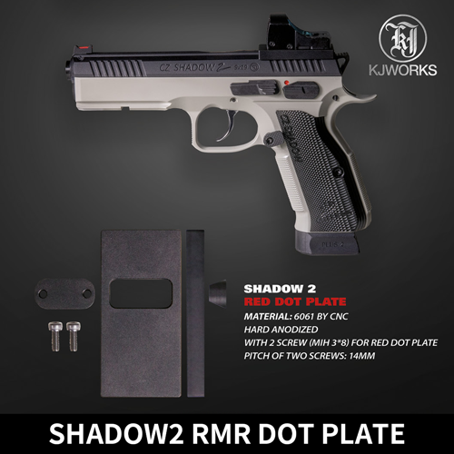 CZ Shadow2 RMR Dot Plate