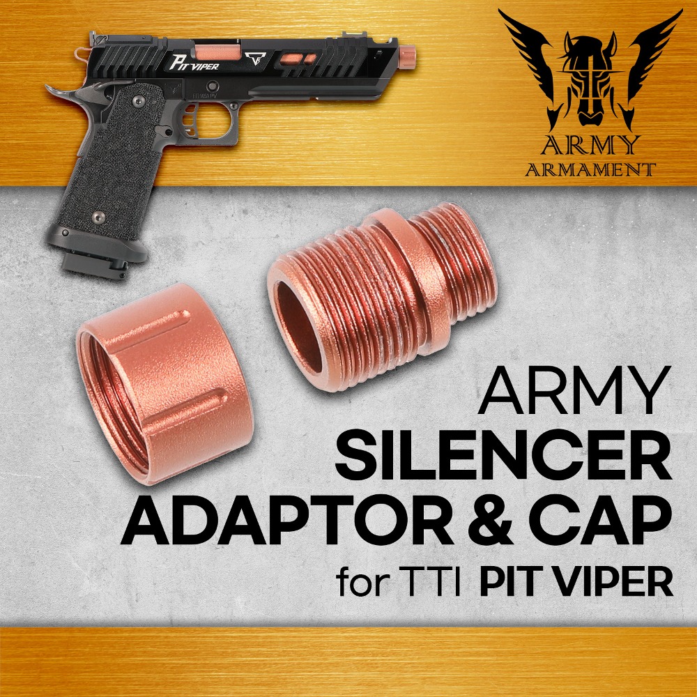 Army Silencer Adapter - Pit Viper Barrel Color / ARMY, WE, E&amp;C