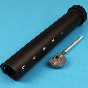 AEG M4 Stock tube For Battery/ 5 positipns Marking