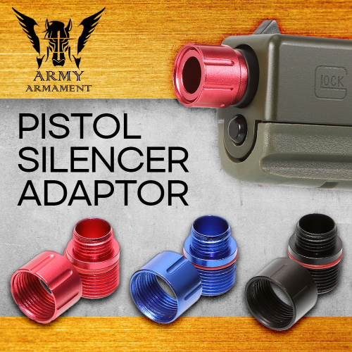 Pistol Silencer Adapter / ARMY, WE, E&C